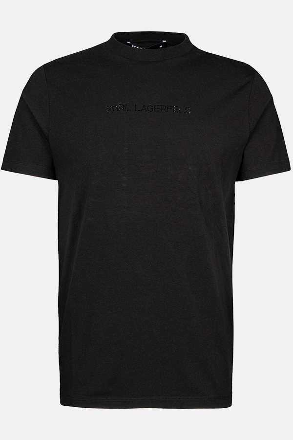 ΜΠΛΟΥΖΑ T-SHIRT KARL LAGERFELD - 990 ΜΑΥΡΟ